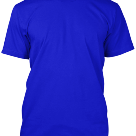 t-shirt blauw