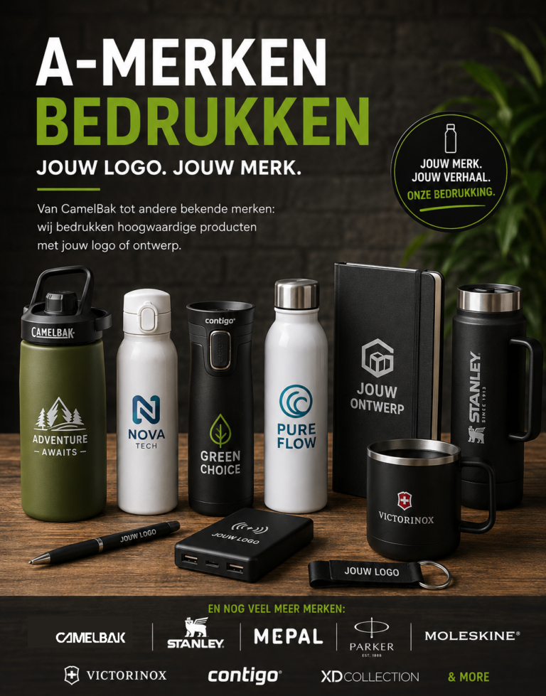 A-merken bedrukken met jouw logo