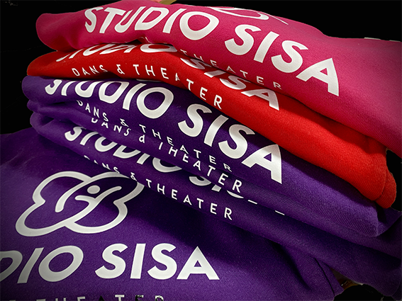 Jassen bedrukken voor Sisa Dansstudio Roosendaal