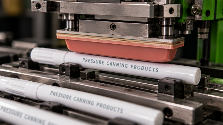 Stiften voor pressure canning? Die bedrukken wij gewoon!